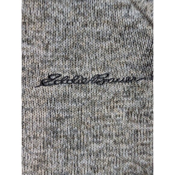 Eddie Bauer Gray Pullover Sweater Radiator Fleece 1/4 Zip Men's Size Small - Picture 8 of 9